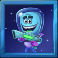 space attacks dream drop slot blue alien symbol