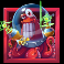 space attacks dream drop slot red alien symbol