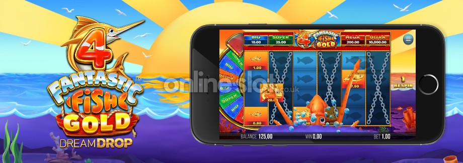 4 Fantastic Fish Gold Dream Drop slot mobile