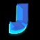777 Volt GigaBlox slot J symbol