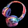 Crank it up slot Headphones symbol