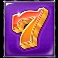 Lock and pop slot 7 symbol