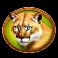 Raging Riches slot Big Cat symbol