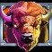 Raging Riches slot Buffalo symbol