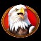 Raging Riches slot Eagle symbol