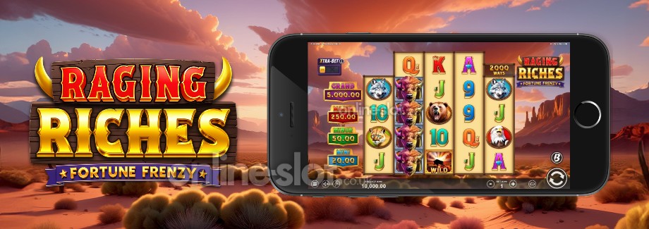 Raging Riches slot mobile