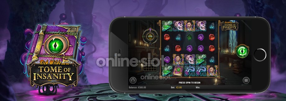 Rich Wilde and the Tome of Insanity slot mobile
