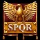 Roman Emperors slot Gold SPQR symbol