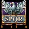 Roman Emperors slot Silver SPQR symbol
