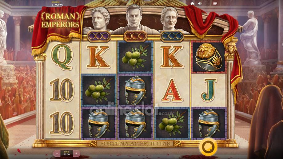 Roman Emperors slot basegame
