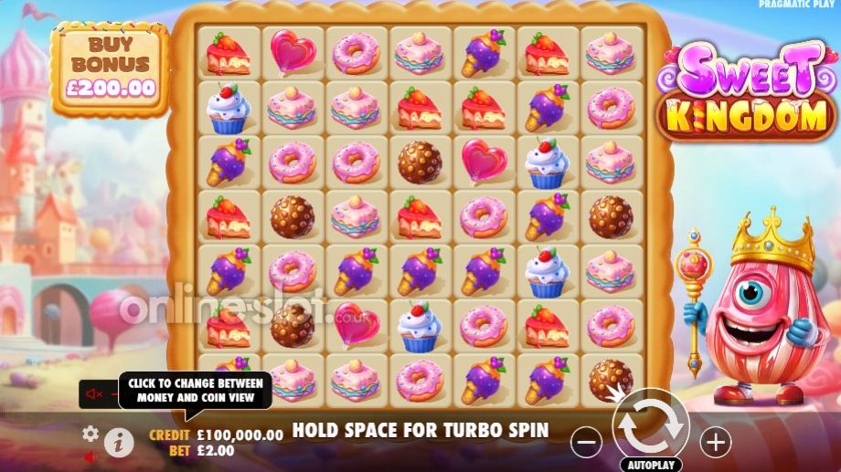 Sweet Kingdom slot basegame