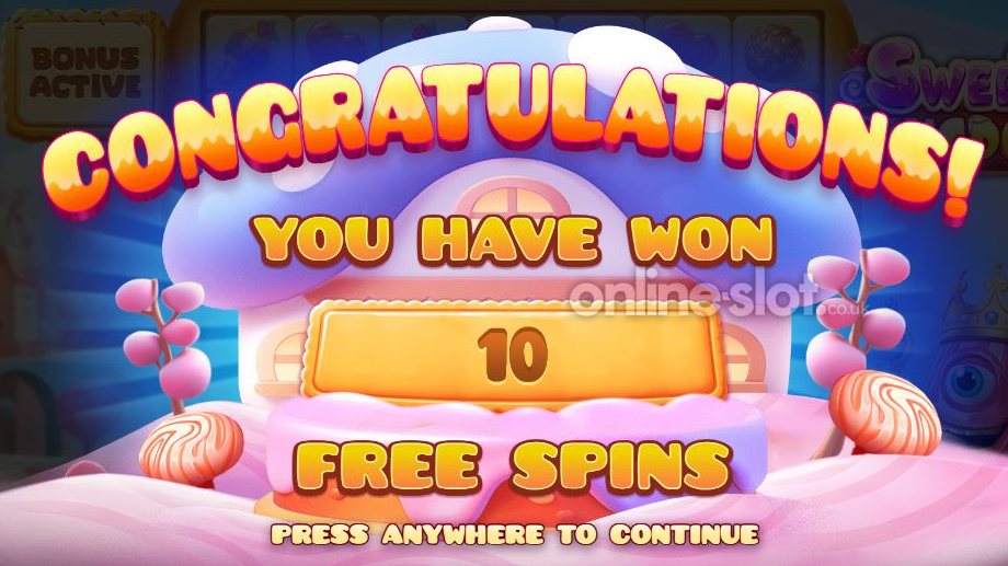 Sweet Kingdom slot freespins