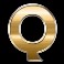 Ultra rich slot Q symbol