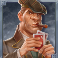 casino night slot blue character symbol