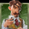 casino night slot green character symbol