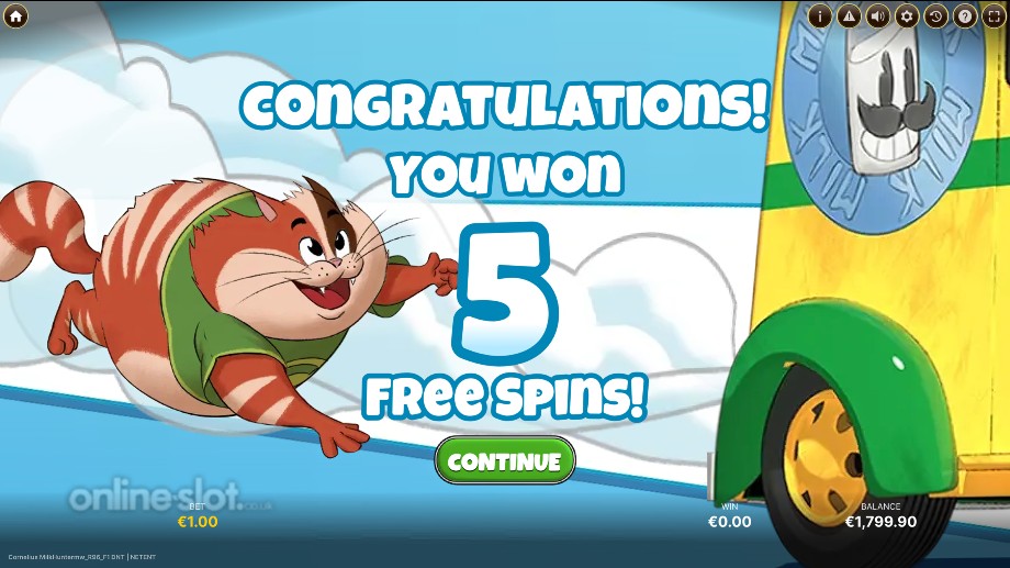 cornelius milk hunter megaways slot free spins