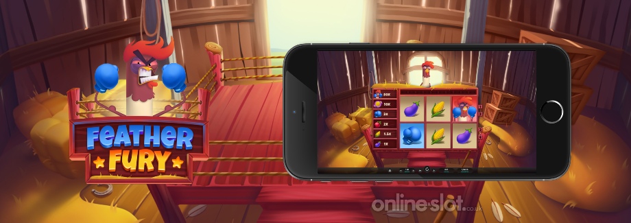 feather fury slot mobile slot