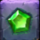 gem elevator slot small green gem symbol