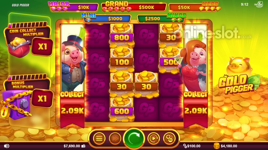 gold pigger slot respin