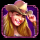 mustang gold megaways slot cowgirl symbol