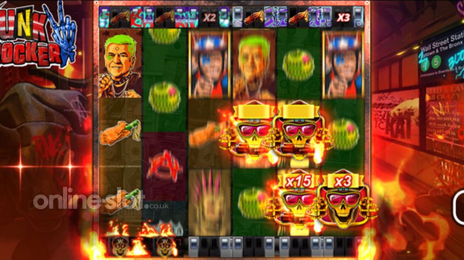 punk rocker 2 free spins slot