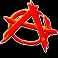 punk rocker 2 slot anarchy symbol