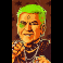punk rocker 2 slot green hair symbol