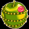punk rocker 2 slot studded apple symbol