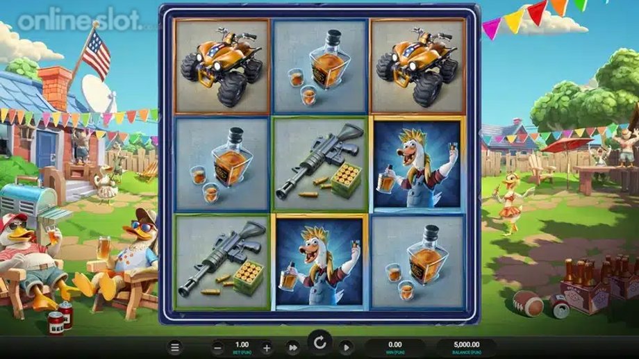 quackin reels slot base game