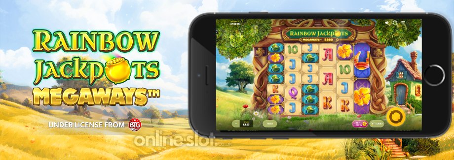 rainbow jackpots megaways mobile slot