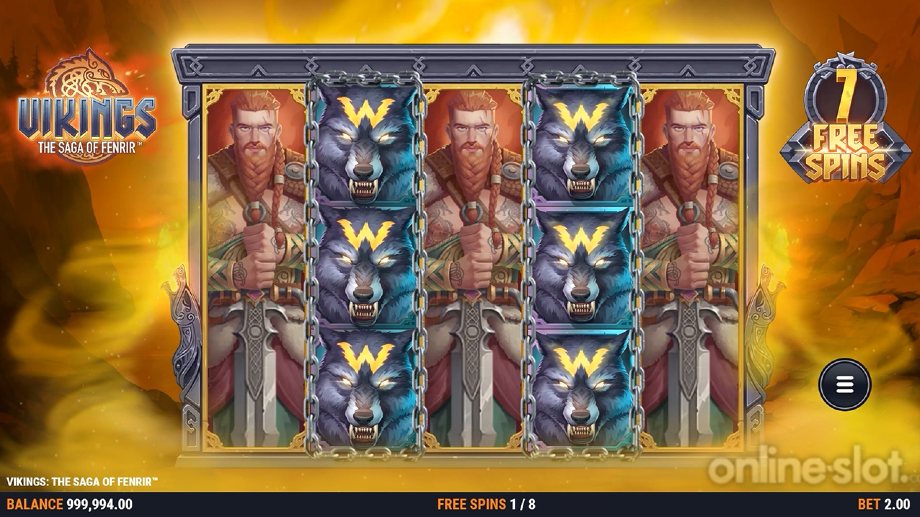 vikings the saga of fenrir slot free spins