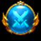 wisdom of athena 1000 slot blue swords symbol