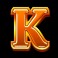 7 Clovers of Fortune slot K symbol