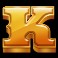 Bison Moon Megaways slot K symbol