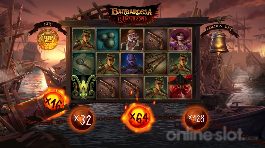 barbarossa revenge doublemax slot base game