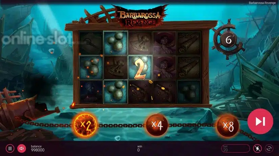 barbarossa revenge doublemax slot free spins