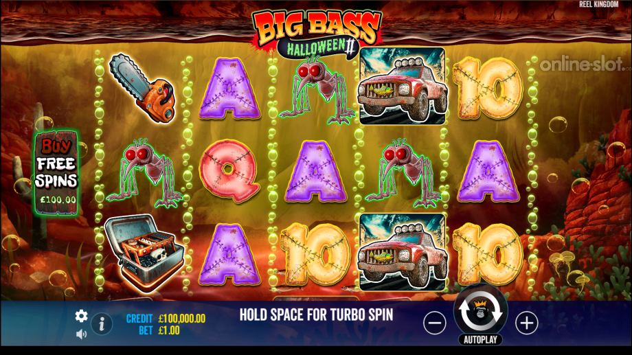 big bass halloween 2 slot base game