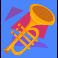 big money wheel slot trumpet symbol