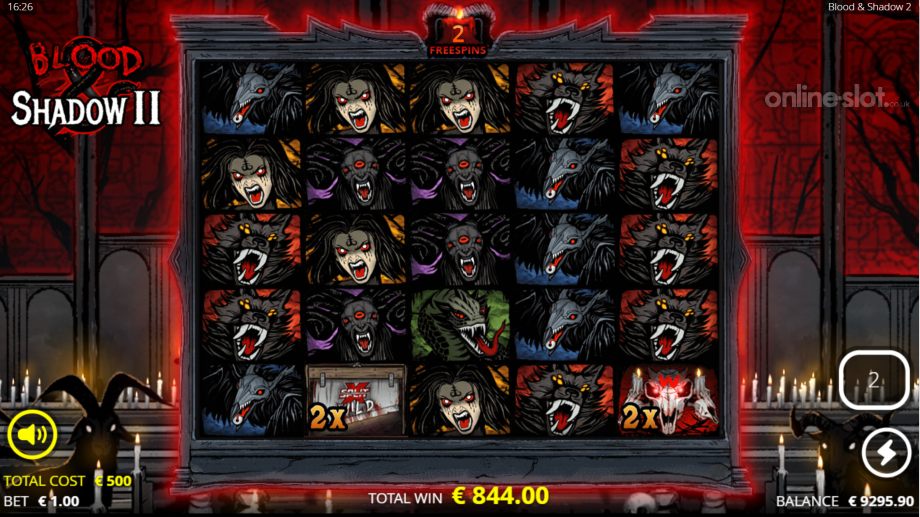 blood and shadow 2 slot free spins