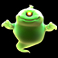 boo slot green ghost symbol