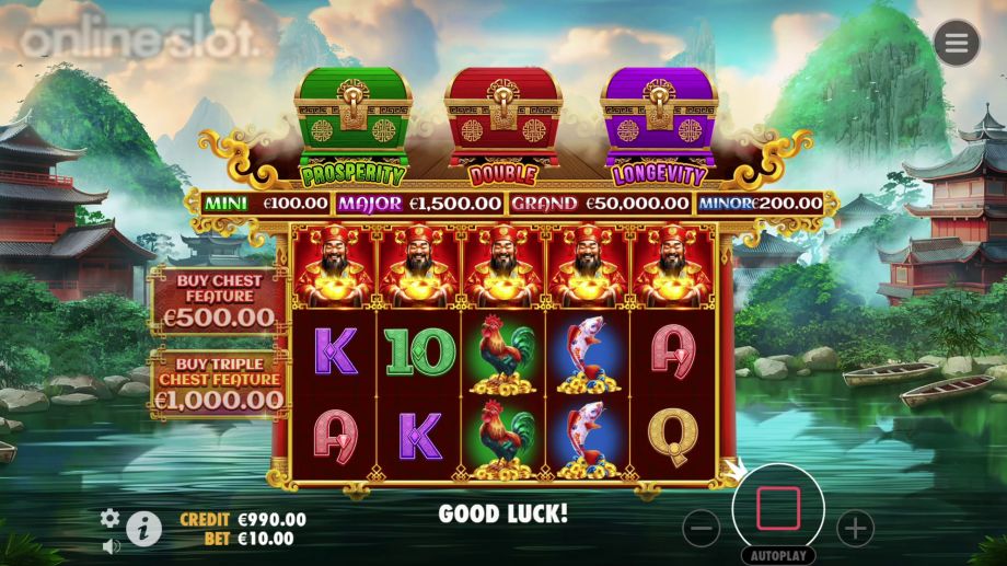 chests of cai shen slot base game