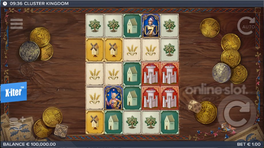 cluster kingdom slot base game