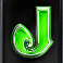 danger high voltage 2 slot J symbol