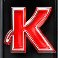 danger high voltage 2 slot K symbol
