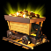 dynamite diggin doug slot mine cart symbol