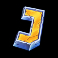 exciting vikings slot J symbol