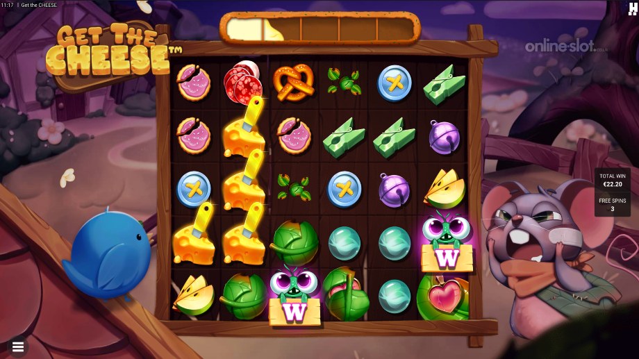get the cheese slot free spins