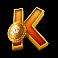 gods of glory slot K symbol