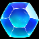 joker's pyromania slot blue gem symbol