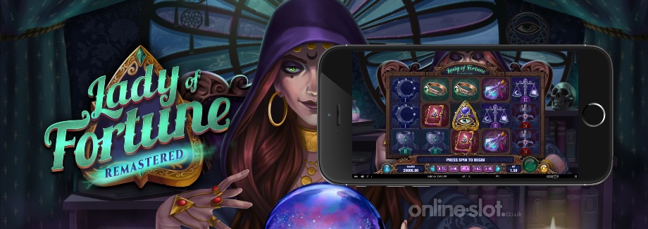 lady of fortune remastered mobile slot
